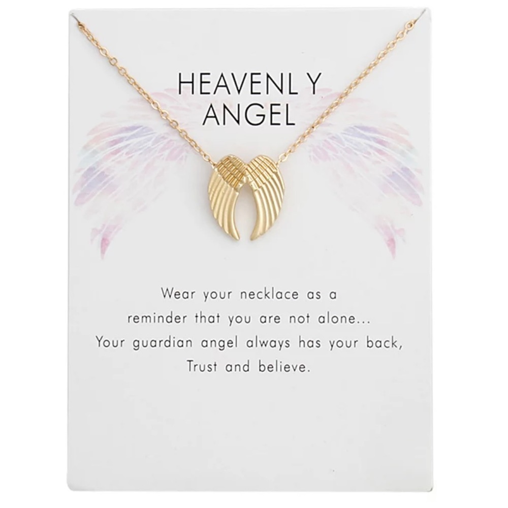GOLD - HEAVENLY ANGEL ♡ GIFT Necklace